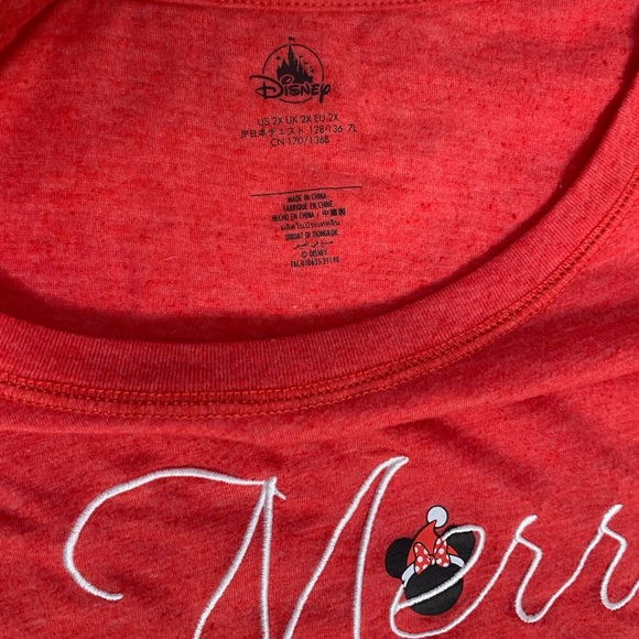 Minnie Mouse Christmas shirt, size XXL - Picture 3 of 6
